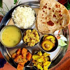 Jain-style vegetable meal